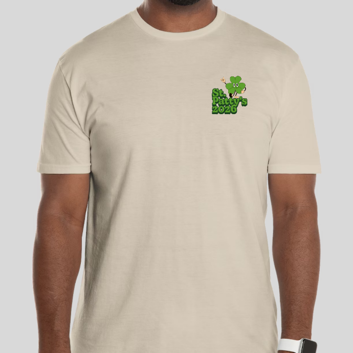 St. Patrick's Day 2026 Classic Clover Tee